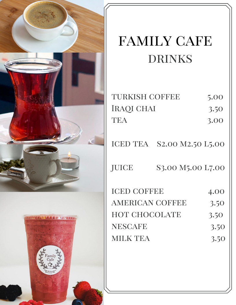 Menu Family Café-6